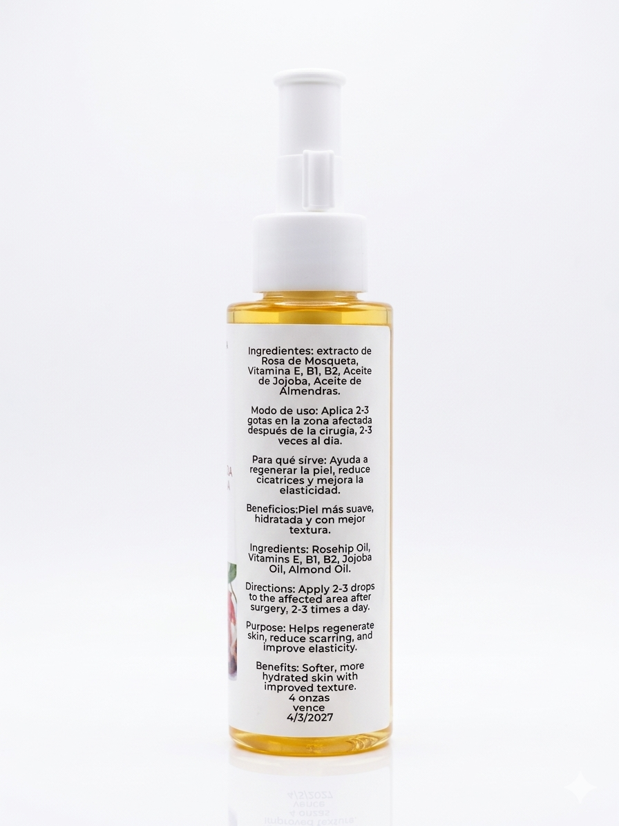 Renova skin • Aceite de Rosa de Mosqueta vitaminado