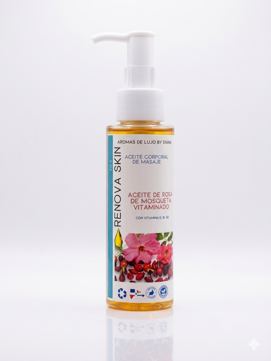 Renova skin • Aceite de Rosa de Mosqueta vitaminado
